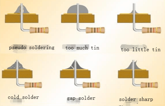 PCBA偽焊接的常見原因與簡單的解決方式
